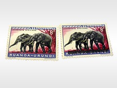 象の切手