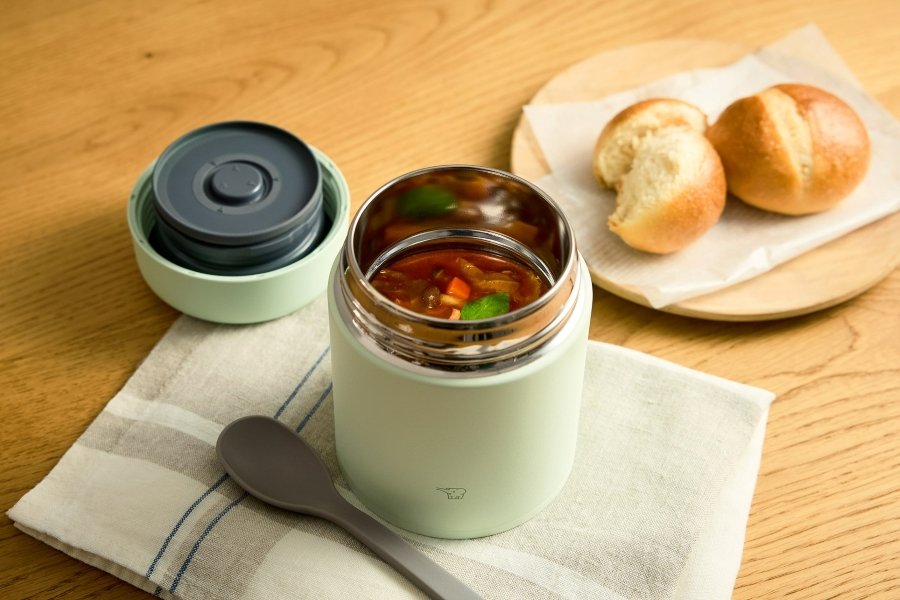 保温力」と「お手入れ性」がさらに進化したステンレススープ