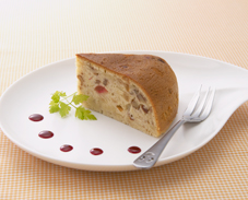 ドライフルーツとナッツのバターケーキ