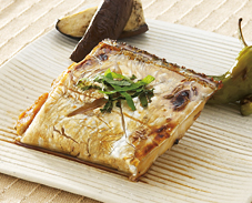 たちうおの大葉焼き