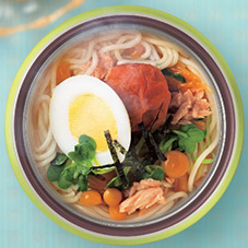 ツナとなめたけ素麺