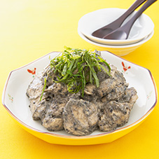 <減塩> 鶏肉のたっぷりごま風味