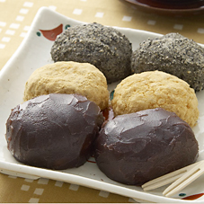 あんこから作るおはぎ