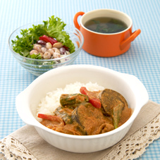 夏野菜のサワーカレー