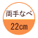 両手なべ：22cm