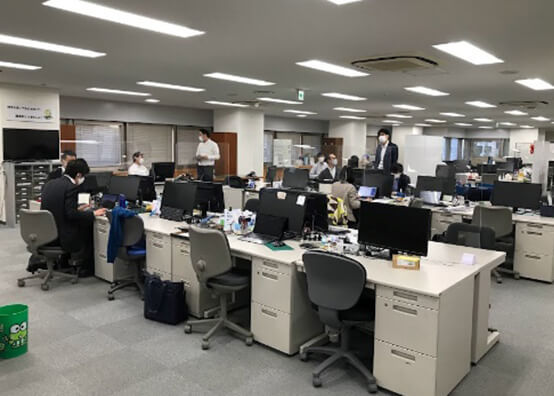 東京支社 オフィスの写真
