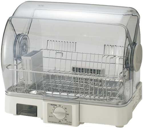 象印　EY-KB50　食器乾燥機 象印 EY-KB50-HA 食器乾燥器 グレー 5人用 省スペース たて型