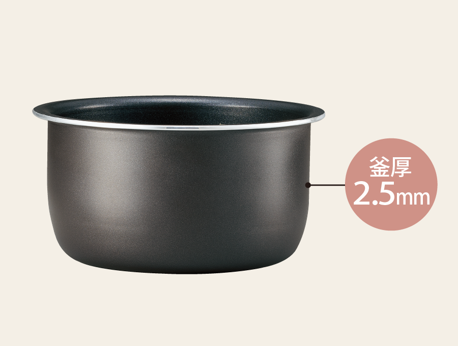 象印　小容量マイコン炊飯ジャー NL-BF05 BZ（ソフトブラック） 小容量マイコン炊飯ジャー NL-BF05 BZ（ソフトブラック） | 象印