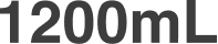 1200mL