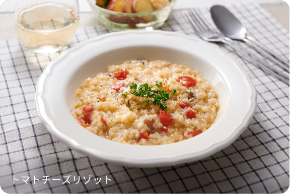 トマトチーズリゾット