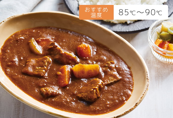 おすすめ温度 85℃〜90℃