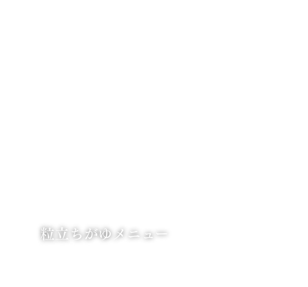 粒立ちがゆメニュー