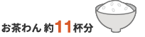 約11杯分