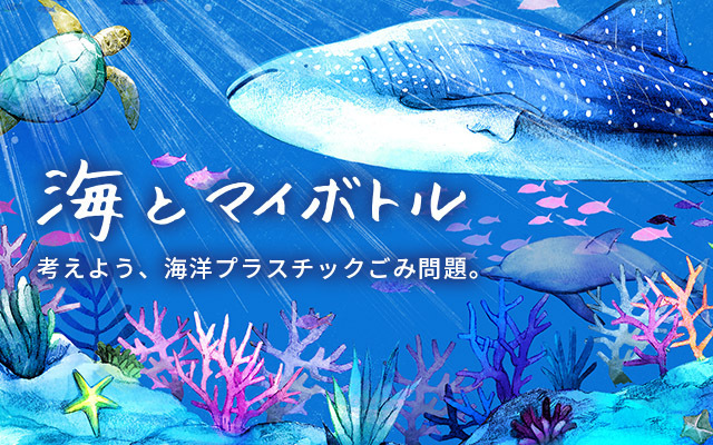 海とマイボトル